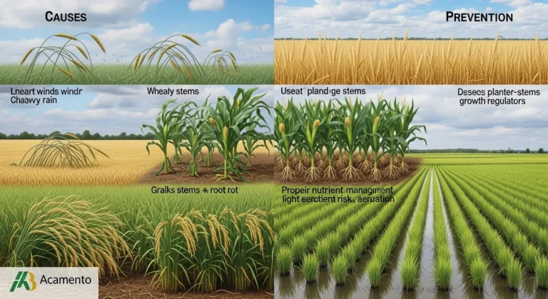 Understanding Acamento Crop Lodging Causes & Prevention