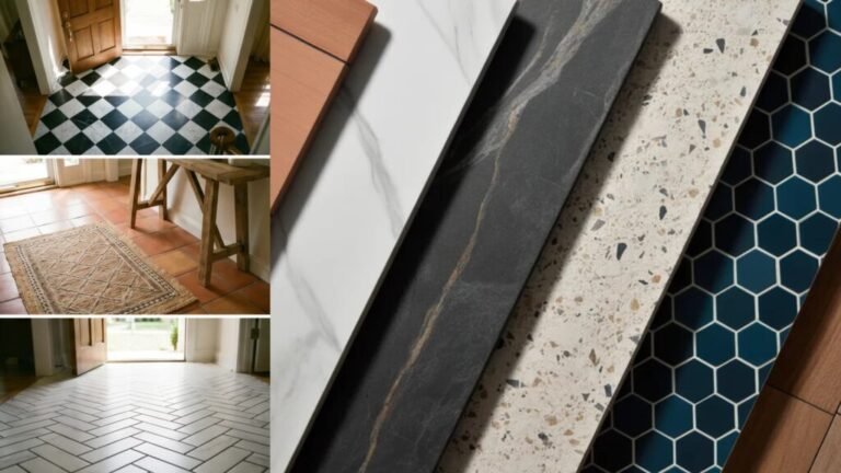 15 Tile Ideas for Your Entryway Floor