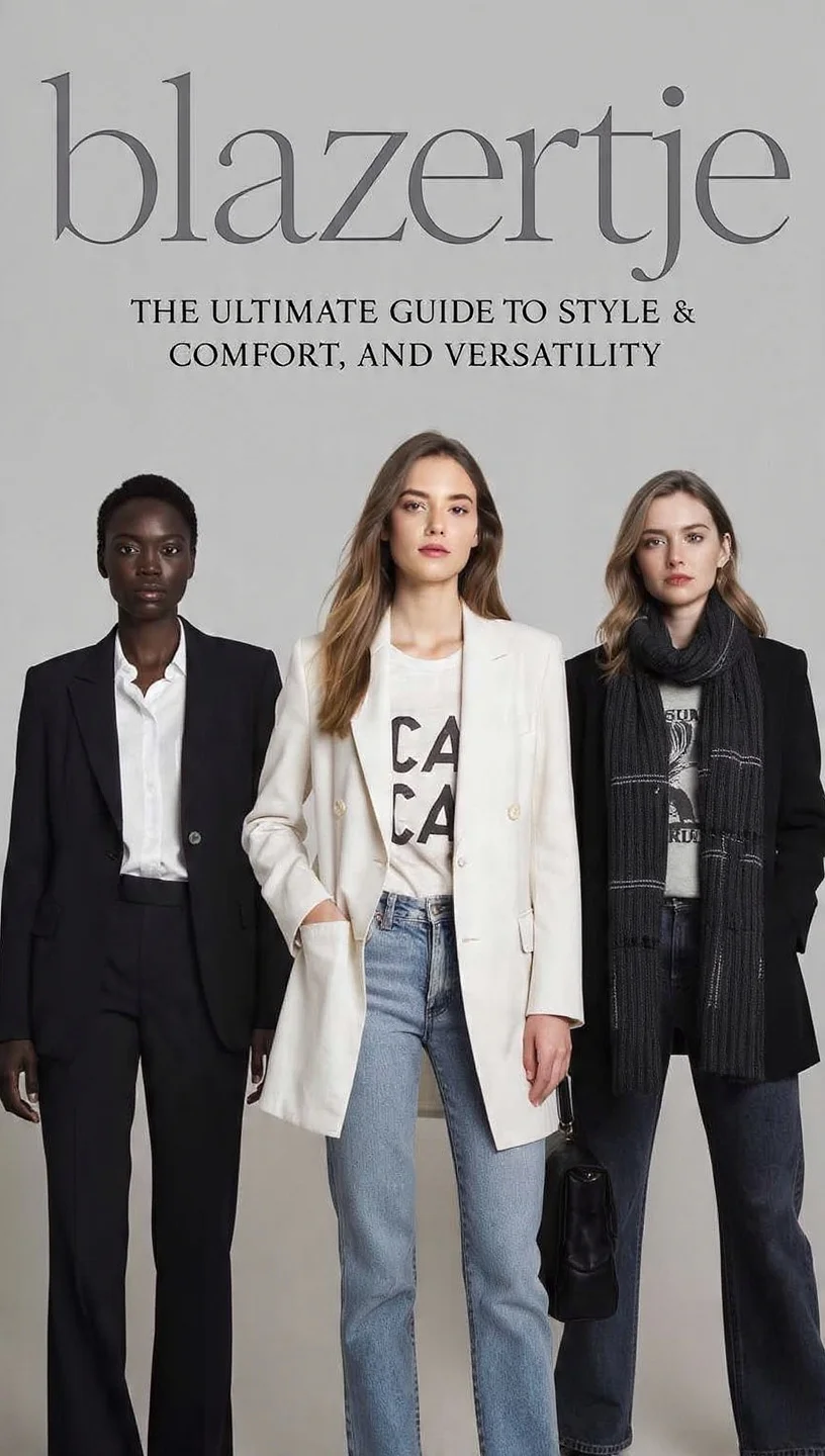 Blazertje: The Ultimate Guide to Style, Comfort, and Versatility