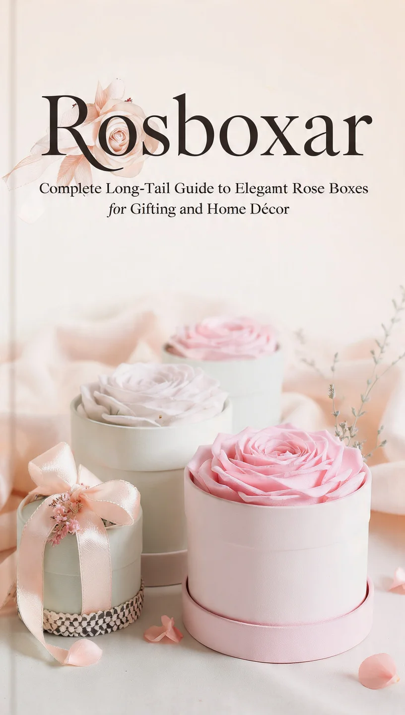 Rosboxar: Complete Long-Tail Guide to Elegant Rose Boxes for Gifting and Home Décor
